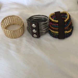 Group of 3 bracelets